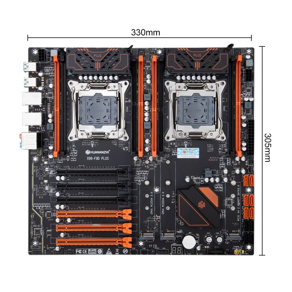 HUANANZHI X99 F8D PLUS LGA 201 - đánh giá và giá E5 2696 V3