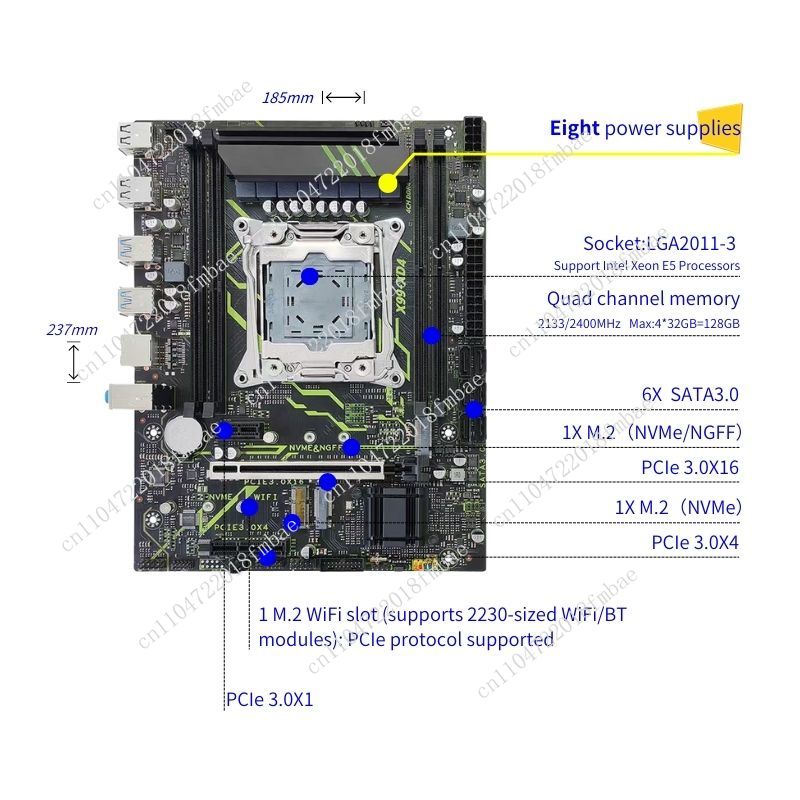 Desktop PC Combination Set Mat - đánh giá và giá E5 2699 V4