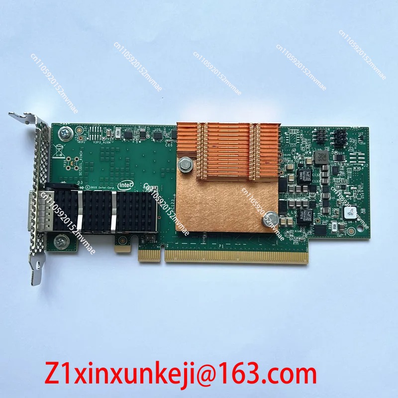 RMN-100HFA016 100G Fiber Optic - đánh giá và giá 100Gbe Qsfp28 Network Card